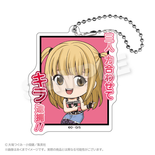 Stella Notes Death Note Acrylic Keychain Famous Scene ver.2 Misa Amane