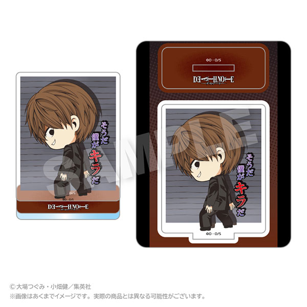 Stella Notes Death Note Acrylic Mascot Famous Scene ver.2 Light Yagami A