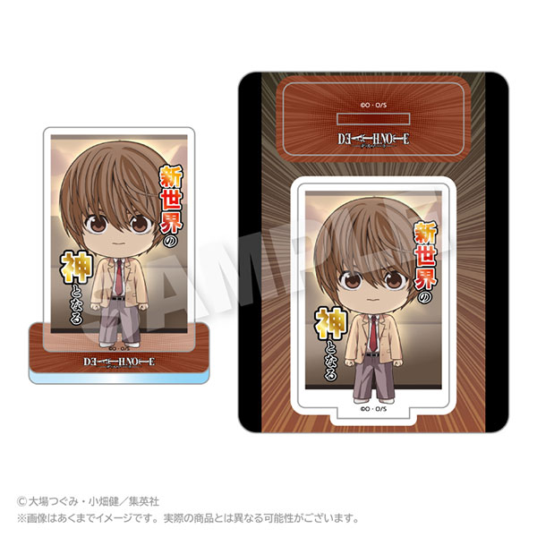 Stella Notes Death Note Acrylic Mascot Famous Scene ver.2 Light Yagami B