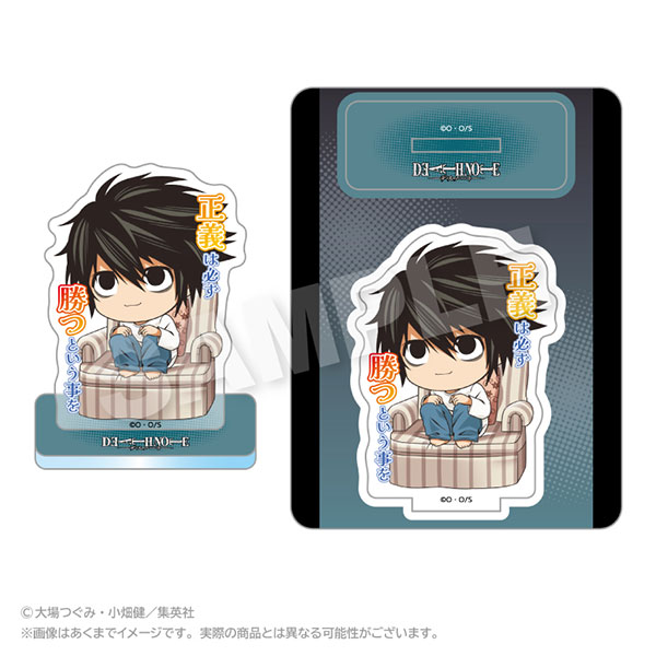 Stella Notes Death Note Acrylic Mascot Famous Scene ver.2 L