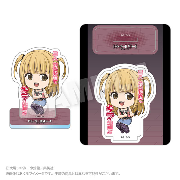 Stella Notes Death Note Acrylic Mascot Famous Scene ver.2 Misa Amane รูปภาพ 1
