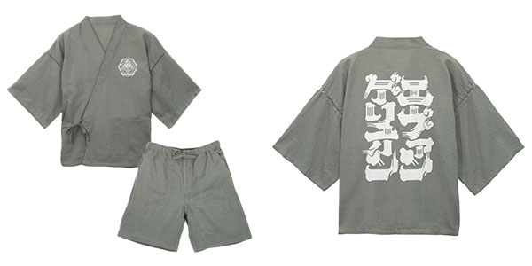COSPA EVANGELION Jinbei /Rikyu Gray - M (M - L)