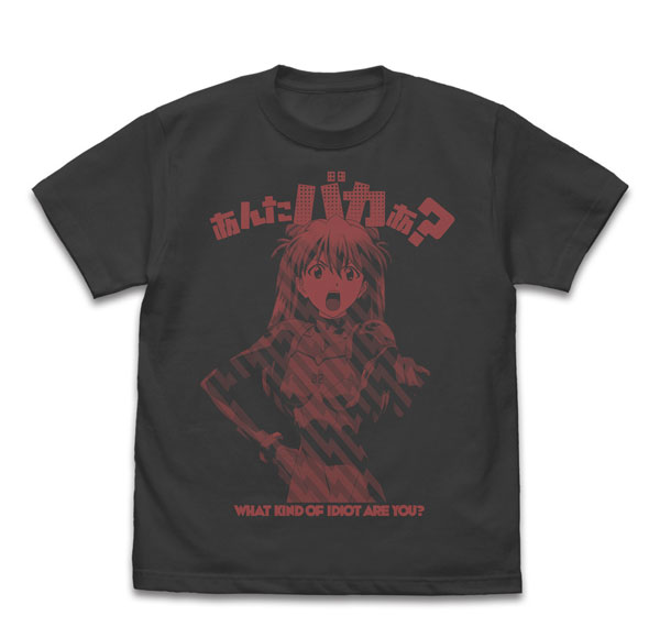 COSPA EVANGELION Asuka "Are you an Idiot?" T-shirt /SUMI-S