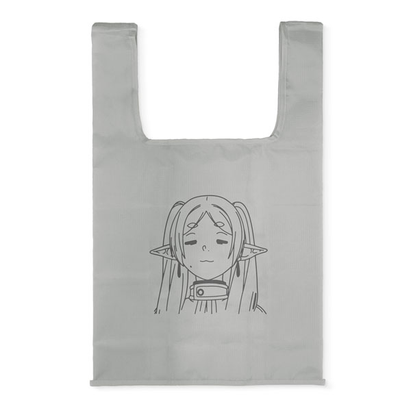 COSPA Frieren: Beyond Journey's End Frieren Face Eco Bag /GRAY