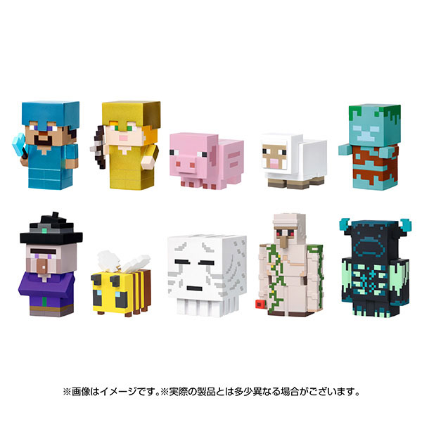 Ensky MINECRAFT Minecraft Soft Vinyl Puppet Mascot 2 10Pack BOX