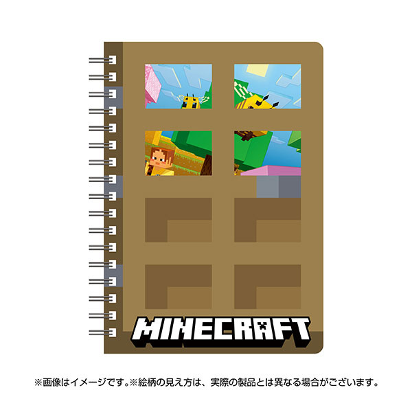 Ensky MINECRAFT Minecraft Ring Notebook w/Gimmick (6) Open the Door!