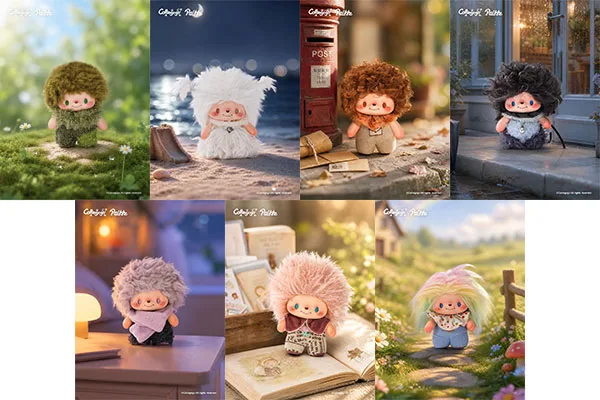Colliegogo paikke From Fortune to Fortune Series Trading Plush 6Pack BOX imagen 1