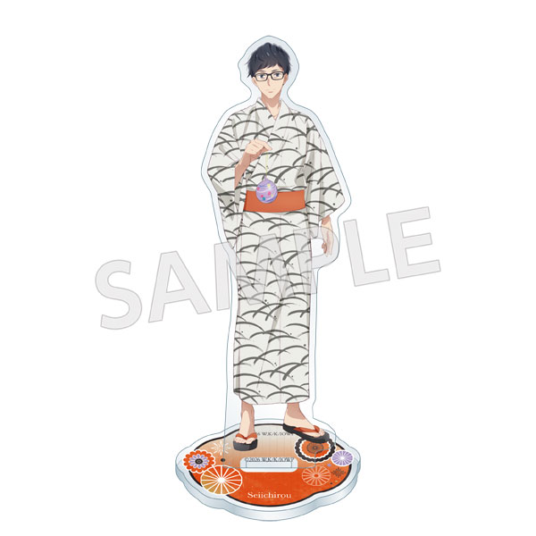 KADOKAWA Isekai Office Worker: The Other World's Books Depend on the Bean Counter Acrylic Stand - Iseshachi Noryo Festival Ver. - Seiichirou Kondou