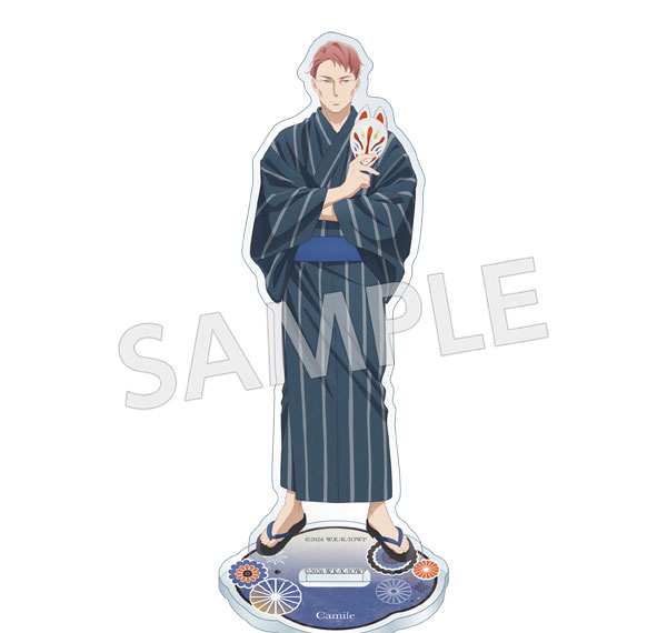 KADOKAWA Isekai Office Worker: The Other World's Books Depend on the Bean Counter Acrylic Stand - Iseshachi Noryo Festival Ver. - Camile รูปภาพ 1