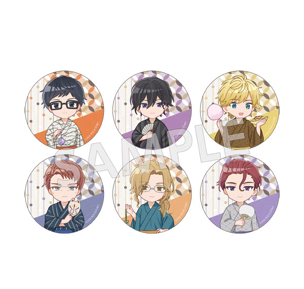 KADOKAWA Isekai Office Worker: The Other World's Books Depend on the Bean Counter Tradable Tin Badge - Iseshachi Noryo Festival Ver. B [1 Pack] รูปภาพ 1