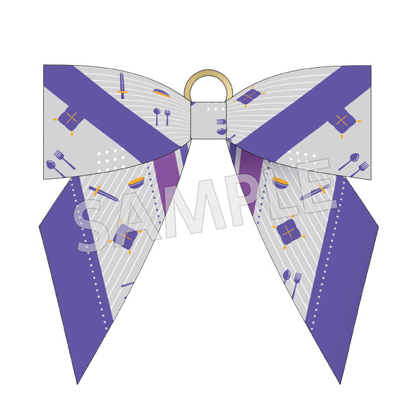 KADOKAWA Isekai Office Worker: The Other World's Books Depend on the Bean Counter Ribbon Scarf Keychains - Iseshachi Noryo Festival Ver. - Aresh Indolark