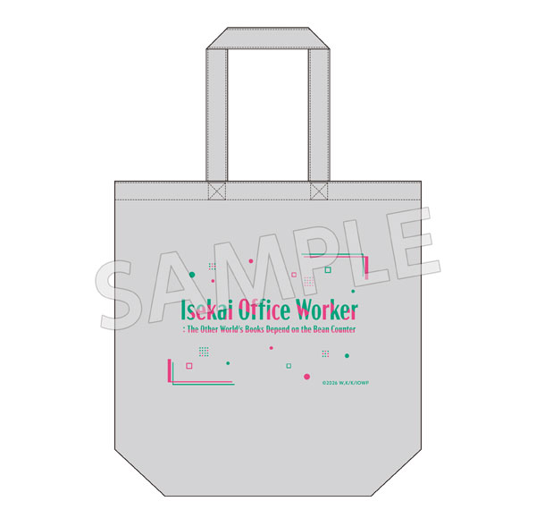 KADOKAWA Isekai Office Worker: The Other World's Books Depend on the Bean Counter Tote Bag - Iseshachi Noryo Festival Ver. รูปภาพ 1
