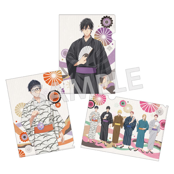 KADOKAWA Isekai Office Worker: The Other World's Books Depend on the Bean Counter Clear File Set - Iseshachi Noryo Festival Ver.