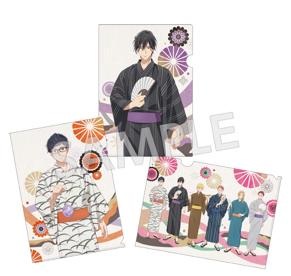 KADOKAWA Isekai Office Worker: The Other World's Books Depend on the Bean Counter Clear File Set - Iseshachi Noryo Festival Ver. รูปภาพ 1