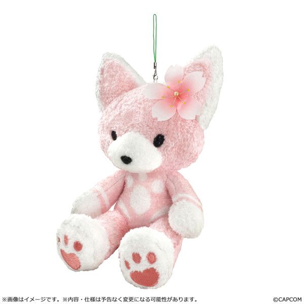 Capcom Monster Hunter Wilds Felyne Teddy (Blossomdance)