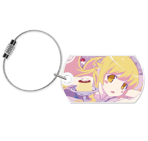 Azu Maker Monogatari Series Acrylic Keyring Shinobu Oshino Scene Photo ver. Bild 1