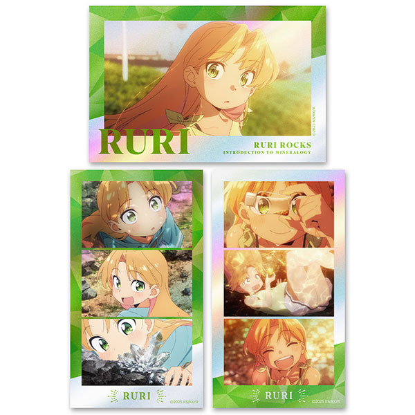 Azu Maker Ruri no Houseki Thumbnail Shiny Sticker Set Ruri Tanigawa Scene Photo ver. gambar 1