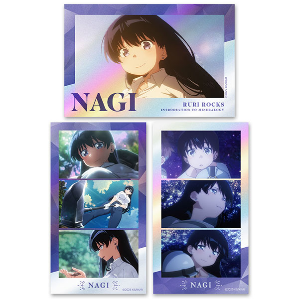 Azu Maker Ruri no Houseki Thumbnail Shiny Sticker Set Nagi Arato Scene Photo ver. image 1