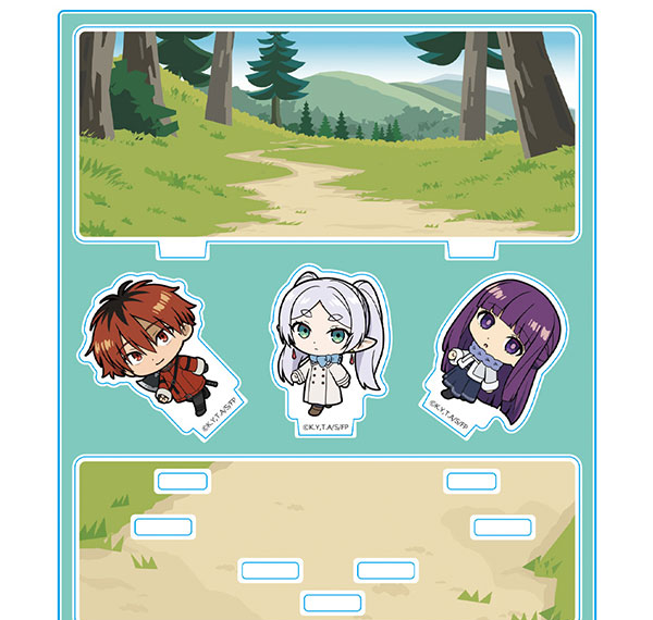 Azu Maker Frieren: Beyond Journey's End Tsuitekku Acrylic Diorama Frieren & Fern & Stark รูปภาพ 1