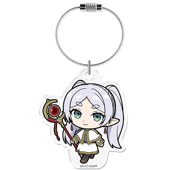 Azu Maker Frieren: Beyond Journey's End Acrylic Keychain Frieren Tsuitekku ver. รูปภาพ 1