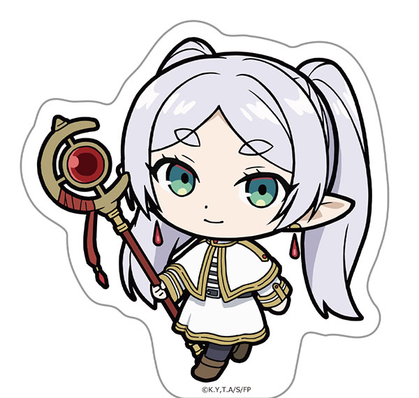 Azu Maker Frieren: Beyond Journey's End Diecut Sticker Frieren Tsuitekku ver. Bild 1