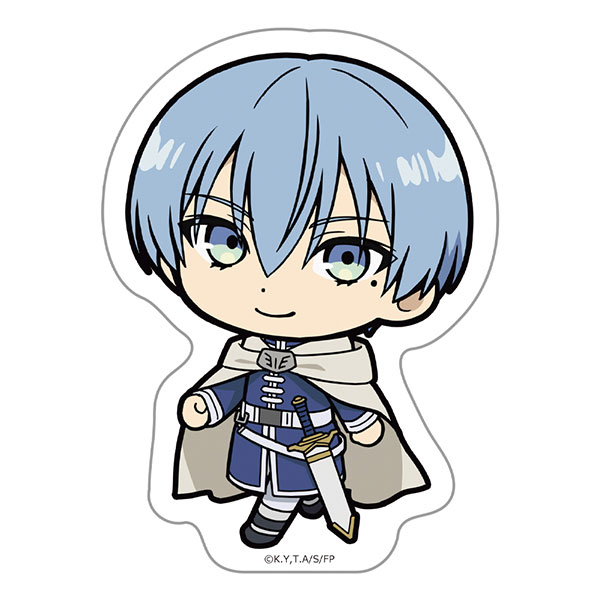 Azu Maker Frieren: Beyond Journey's End Diecut Sticker Himmel Tsuitekku ver. gambar 1