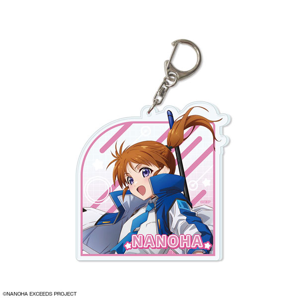 License Agent Magical Girl Lyrical Nanoha Exceeds Gun Blaze Vengeance Big Acrylic Keychain Design 04 (Nanoha Takamachi /B) imagen 1
