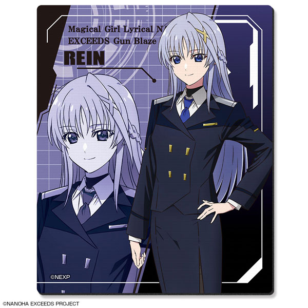 License Agent Magical Girl Lyrical Nanoha Exceeds Gun Blaze Vengeance Rubber Mouse Pad Design 05 (Rein Yagami)