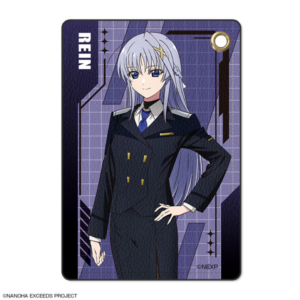 License Agent Magical Girl Lyrical Nanoha Exceeds Gun Blaze Vengeance Leather Pass Case Design 05 (Rein Yagami) imagen 1