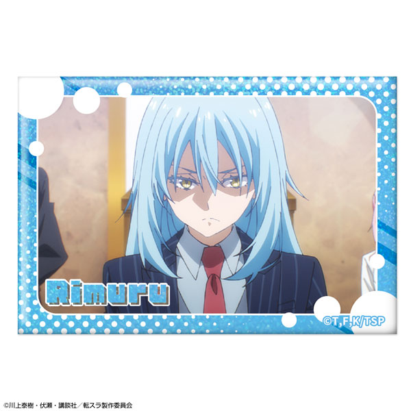 License Agent That Time I Got Reincarnated as a Slime Hologram Tin Badge Ver.3 Design 05 (Rimuru /E)