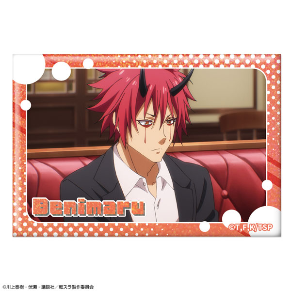 License Agent That Time I Got Reincarnated as a Slime Hologram Tin Badge Ver.3 Design 11 (Benimaru /A)