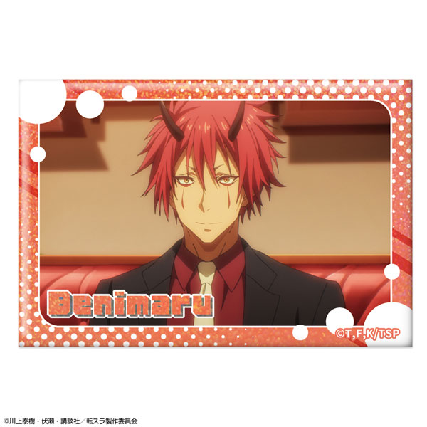 License Agent That Time I Got Reincarnated as a Slime Hologram Tin Badge Ver.3 Design 12 (Benimaru /B)