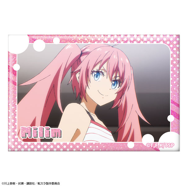 License Agent That Time I Got Reincarnated as a Slime Hologram Tin Badge Ver.3 Design 17 (Milim /A)