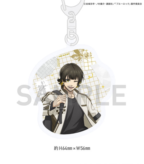 SIXBYSIX Bluelock 3rd ed Acrylic Keychain Meguru Bachira Bild 1