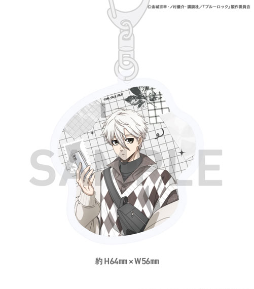 SIXBYSIX Bluelock 3rd ed Acrylic Keychain Seishirou Nagi รูปภาพ 1