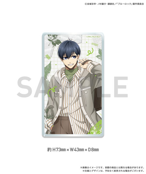 SIXBYSIX Bluelock 3rd ed Acrylic Block Yoichi Isagi