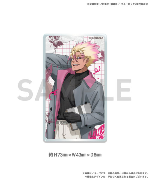 SIXBYSIX Bluelock 3rd ed Acrylic Block Ryusei Shidou