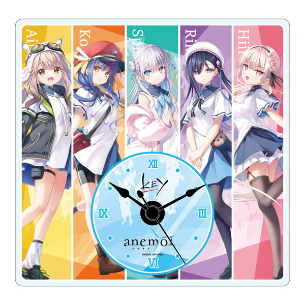 Midobiyo anemoi Table Clock Key Visual