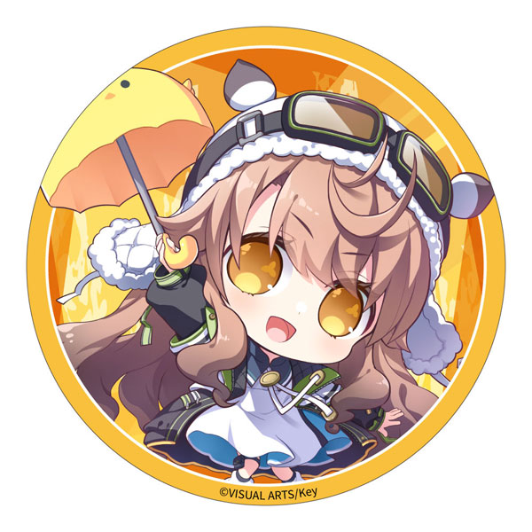 Midobiyo anemoi Tin Badge Chibi Aino Fusaba