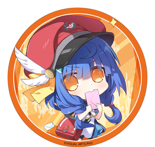 Midobiyo anemoi Tin Badge Chibi Koyomi Shirato รูปภาพ 1