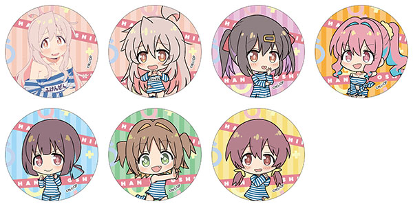 Midobiyo Onii-chan wa Oshimai! Trading Tin Badge 7Pack BOX