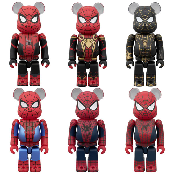 Medicom Toy BE@RBRICK CHASE Spider-Man: No Way Home 12Pack BOX