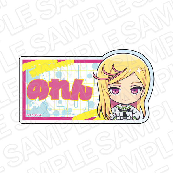 Contents Seed TV Anime "Kill Blue" Acrylic Name Badge Noren Mitsuoka Chibi ver.