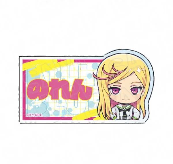 Contents Seed TV Anime "Kill Blue" Acrylic Name Badge Noren Mitsuoka Chibi ver. รูปภาพ 1