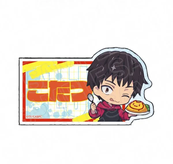 Contents Seed TV Anime "Kill Blue" Acrylic Name Badge Kotatsu Nekota Chibi ver. รูปภาพ 1