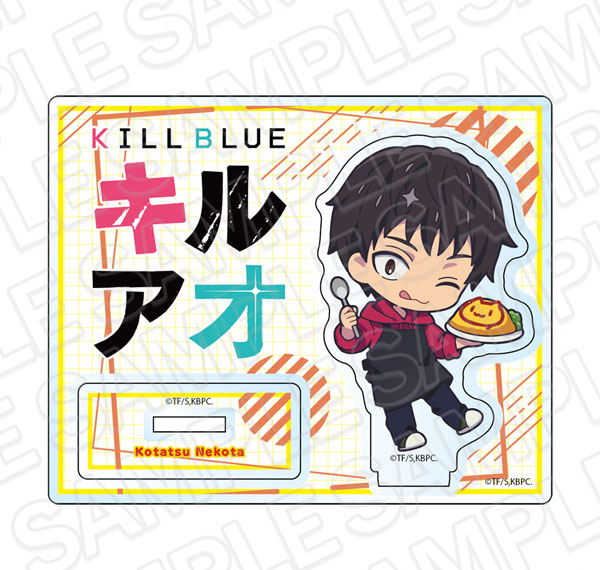 Contents Seed TV Anime "Kill Blue" Acrylic Stand Kotatsu Nekota Chibi ver. รูปภาพ 1