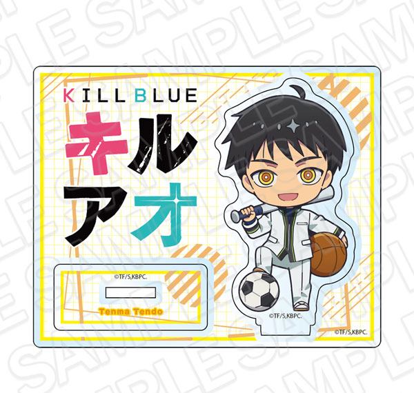 Contents Seed TV Anime "Kill Blue" Acrylic Stand Tenma Tendo Chibi ver. รูปภาพ 1