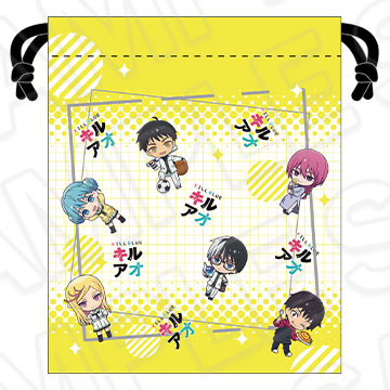 Contents Seed TV Anime "Kill Blue" Drawstring Bag Chibi ver.