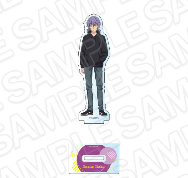 Contents Seed TV Anime "Kill Blue" Acrylic Figure Kazuma Rindou รูปภาพ 1