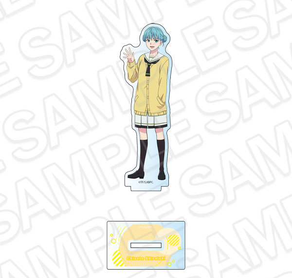 Contents Seed TV Anime "Kill Blue" Acrylic Figure Chisato Shiraishi รูปภาพ 1